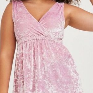 Torrid velvet top